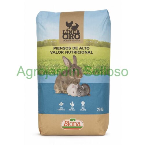Pienso Conejos Biona Nutricun Oro 25 kg