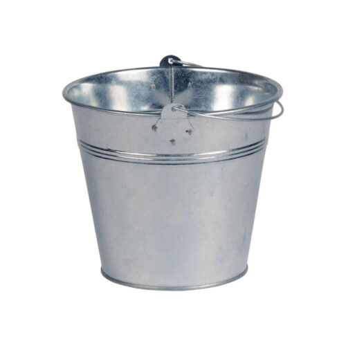 Maceta cubo zinc ø11x9 cm