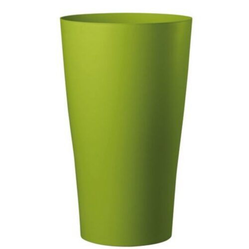 Maceta alta Reverso verde ø39 x 65 cm