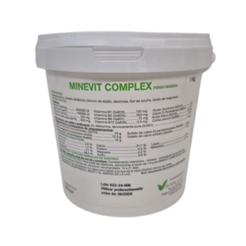 Pienso mineral Minevit complex 1 kg