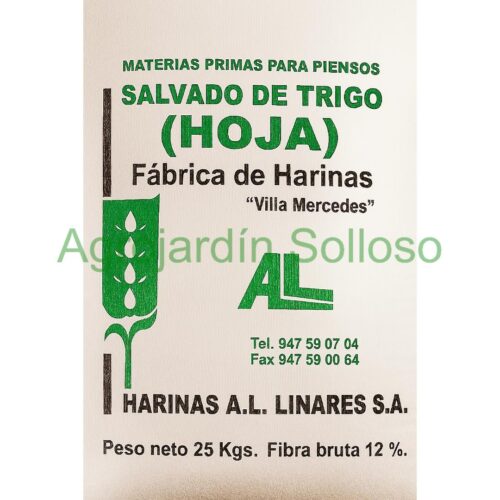 Salvado de Trigo 25 kg