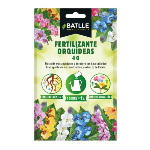 Fertilizante orquídeas en sobre