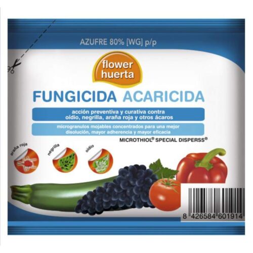 Azufre fungicida acaricida Flower 50 g