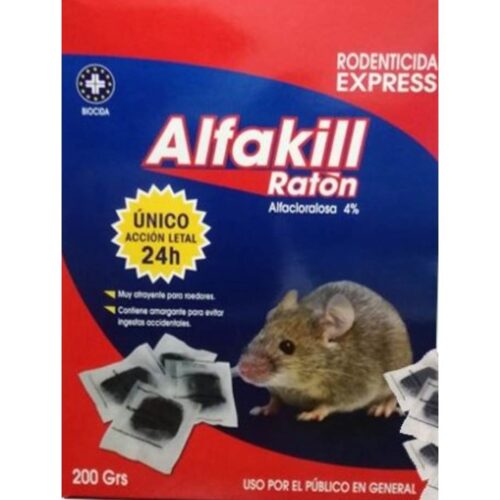 Raticida Alfakill 200 g