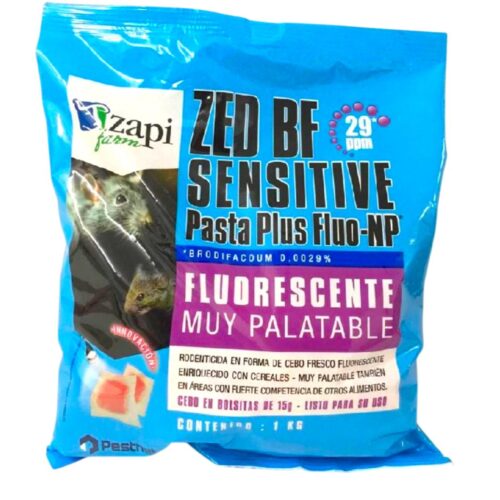 Raticida Zed BF Sensitive 1 kg