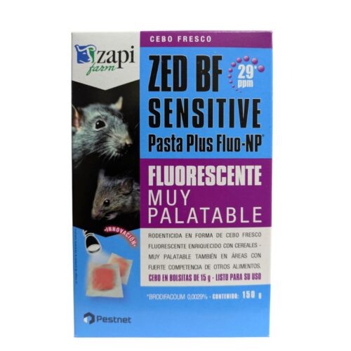 Raticida Zed BF Sensitive 150 g