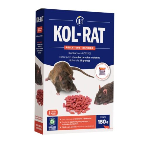 Raticida Kol-Rat pellet 150 g