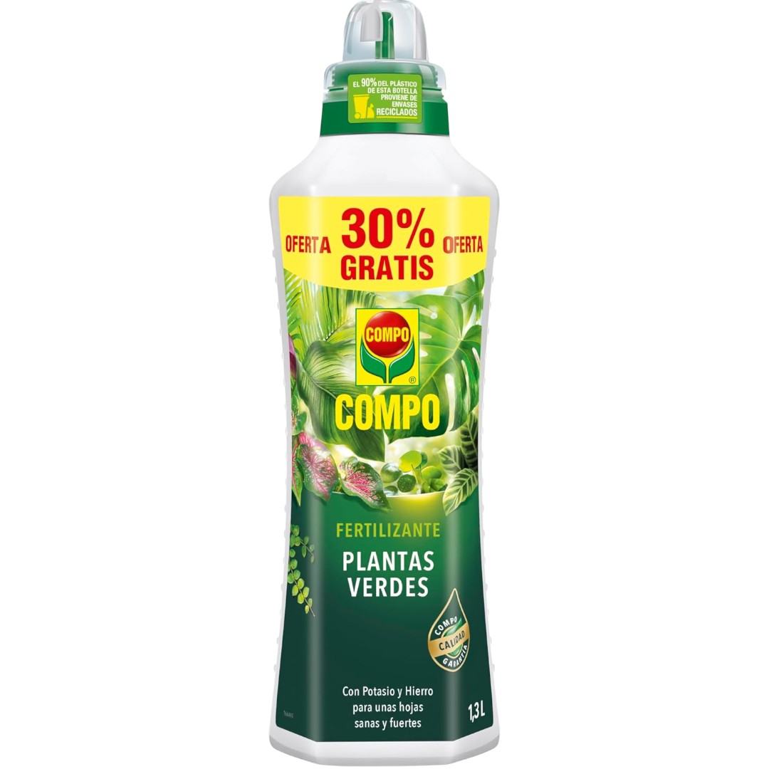 Fertilizante plantas verdes Compo 1,3 l