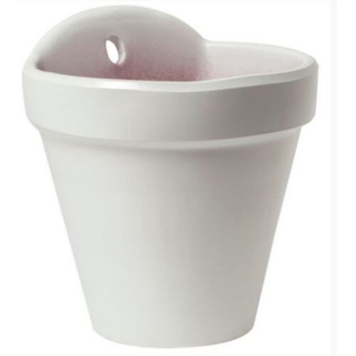 Maceta Córdoba pared blanco 18 cm