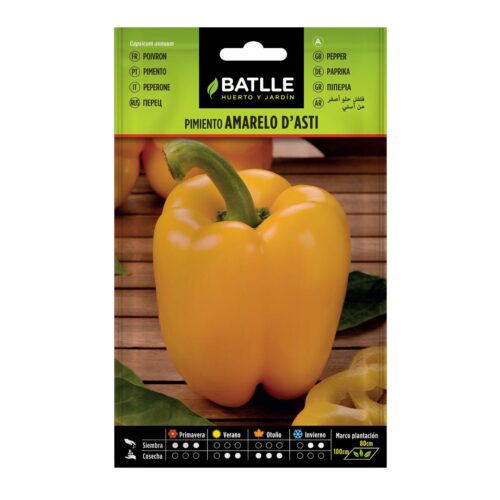 Semillas de Pimiento Amarelo D'asti