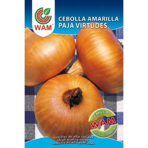 Semillas de Cebolla amarilla Paja Virtudes  50 g