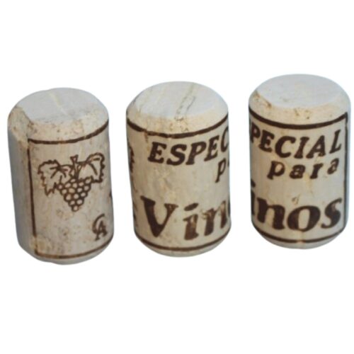 Corcho cilíndrico natural Ø 44x24 mm