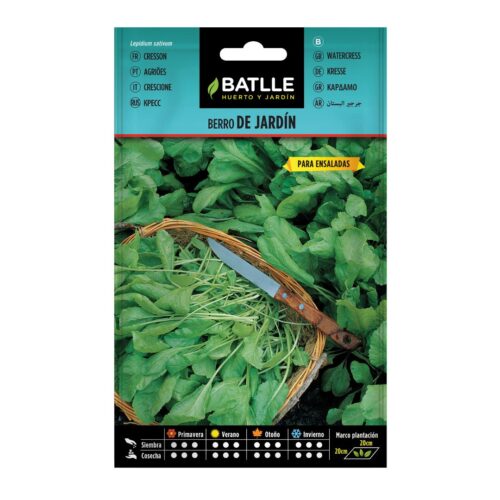 Semillas de Berro de jardín