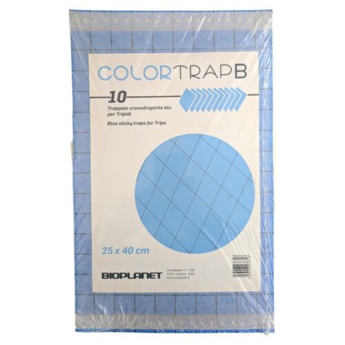 Trampa cromática azul Colortrap B 25x40 cm 10 un