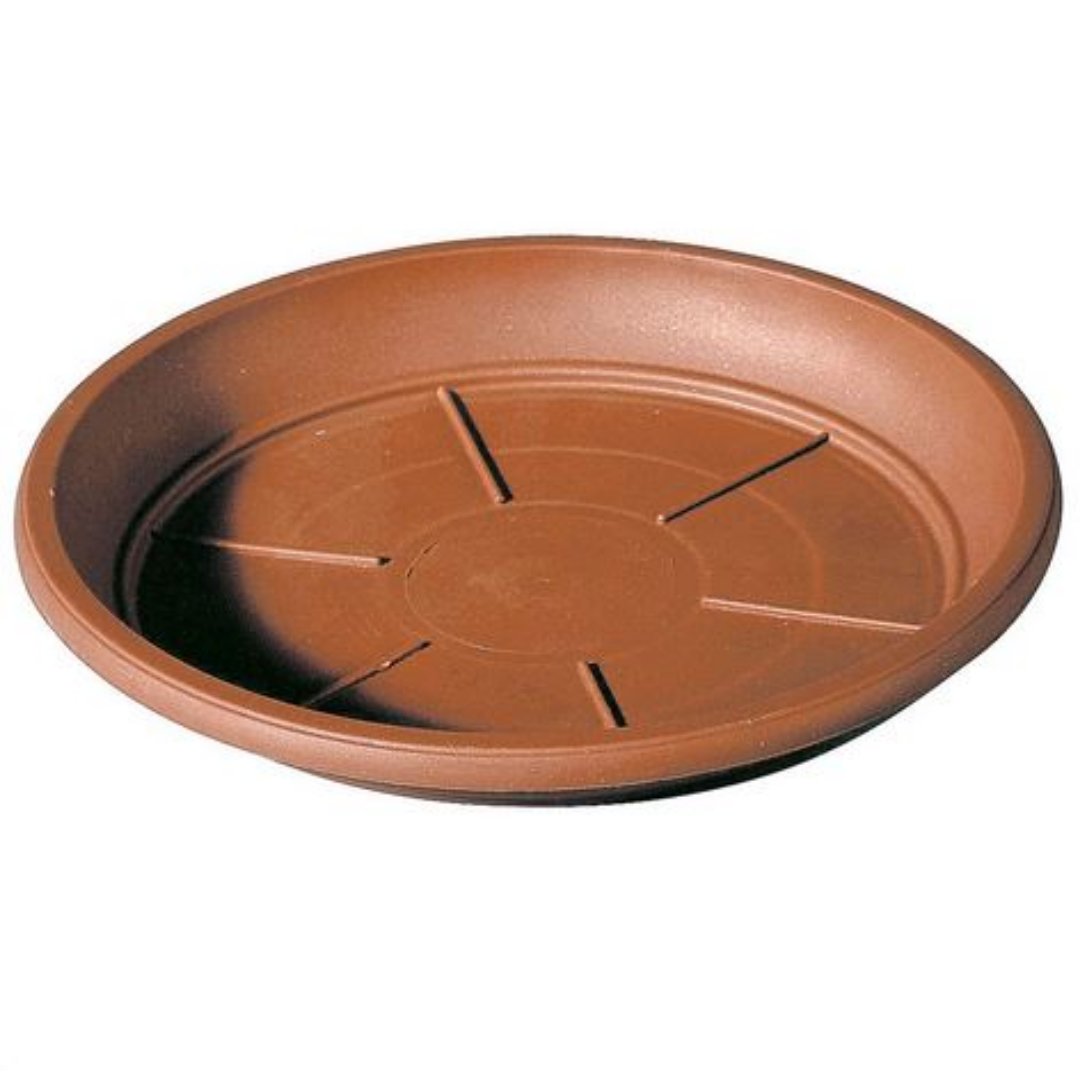 Plato circular Day terracota