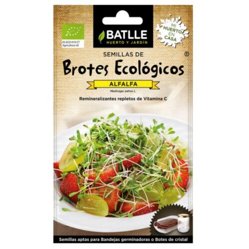 Semillas de Brotes de Alfalfa ecológica