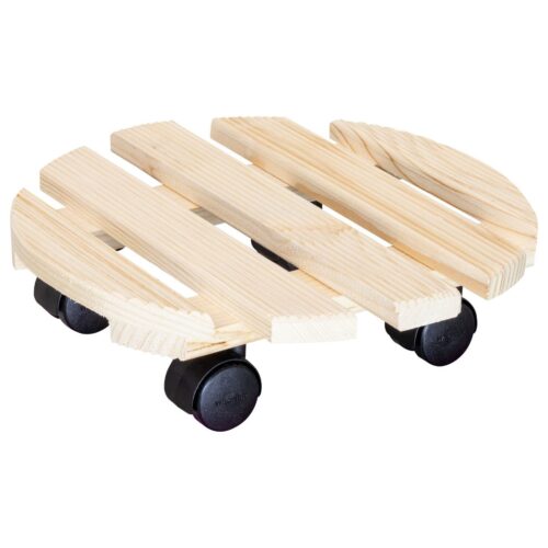 Soporte con ruedas para maceta Ø30 cm