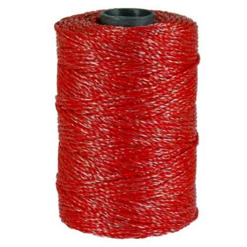 Hilo de pastor 6 hilos conductores x Ø 0,20 mm 200 m rojo