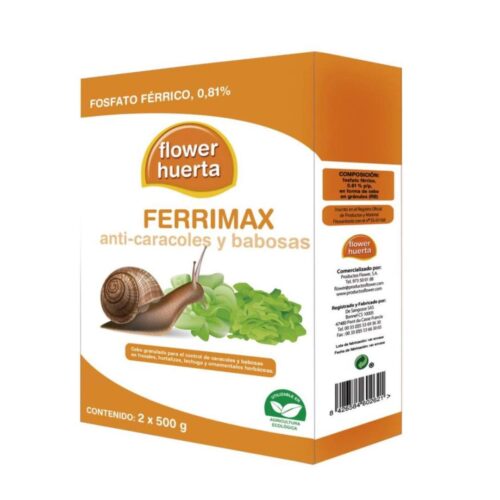 Anticaracoles y babosas ecológico Ferrimax 2x500 g