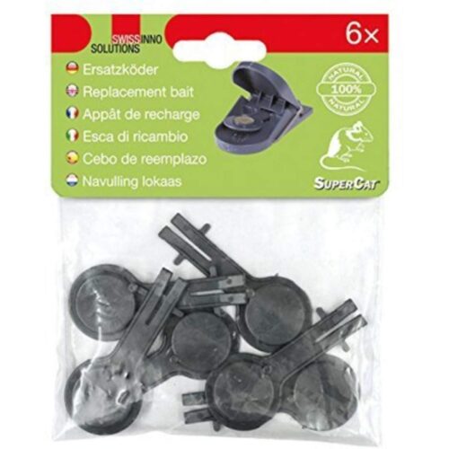 Cebo para trampa de ratones Supercat 6 ud