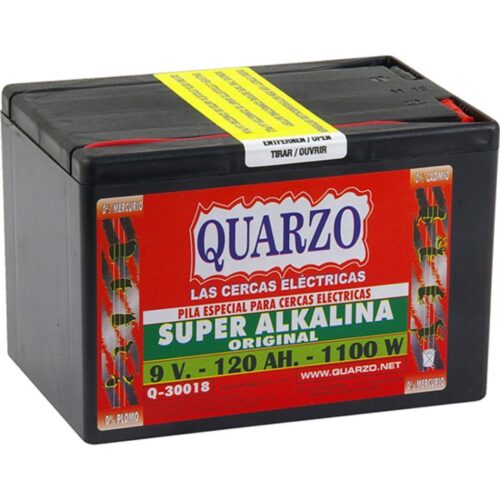 Pila para pastor eléctrico 9V 120Ah 1100W