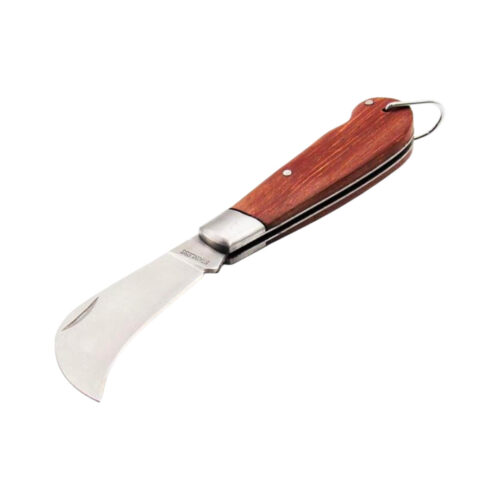 Navaja de injertar hoja curva 17,5 cm