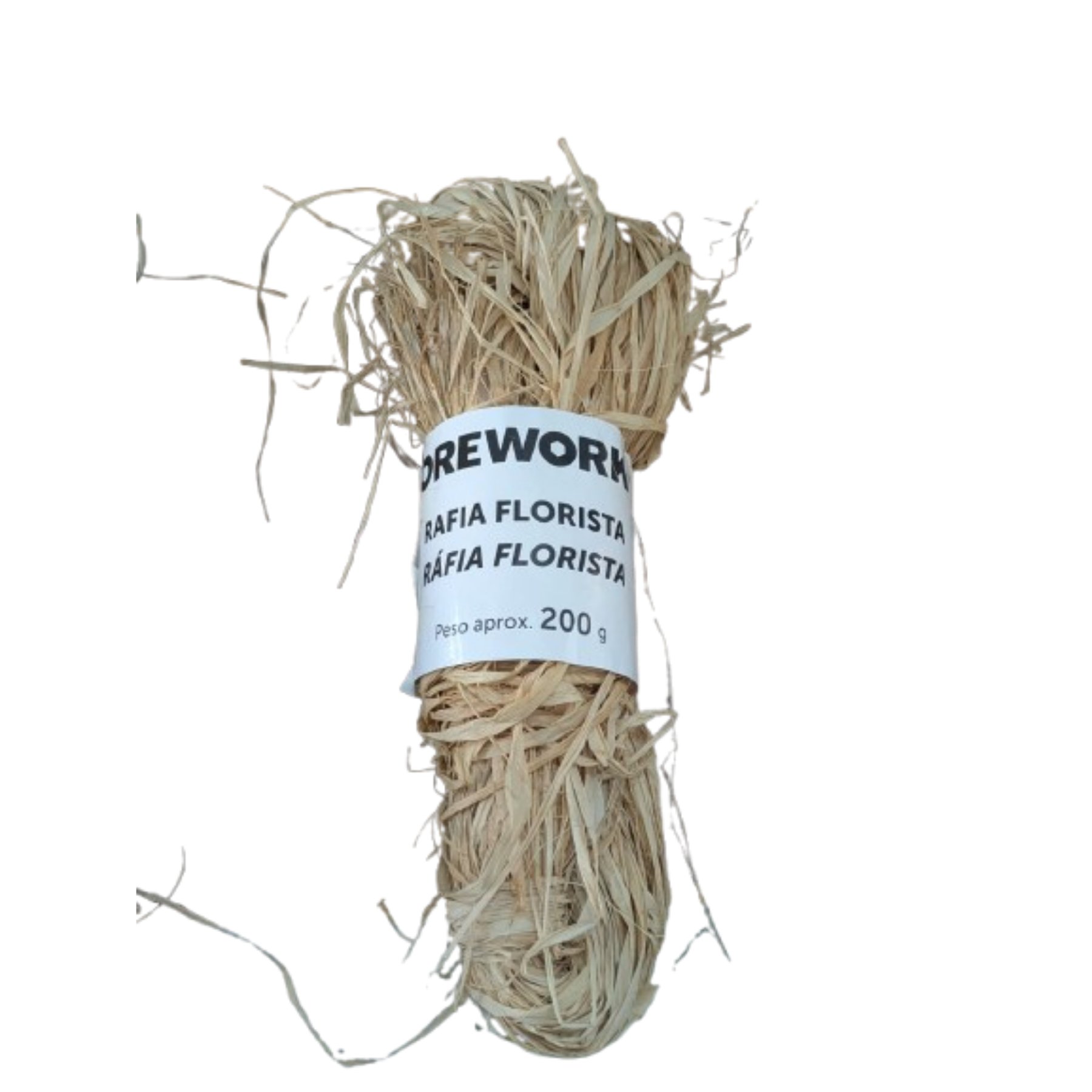 Cuerda de rafia natural 200 gr
