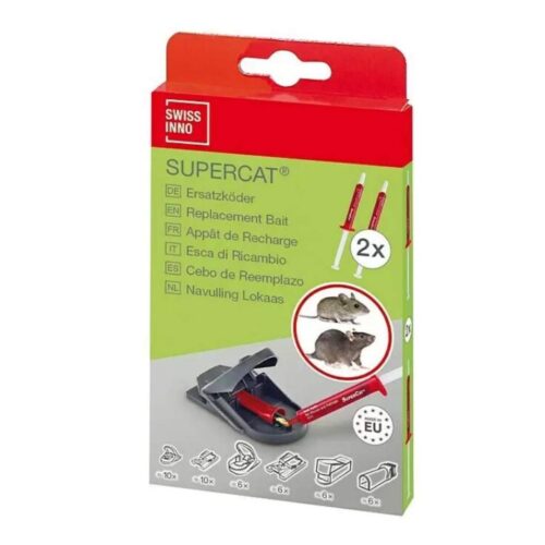 Cebo de reemplazo para jeringa Supercat 2 ud
