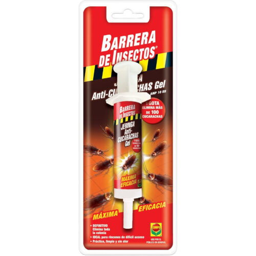 Anticucarachas jeringa gel Barrera Compo 10 g