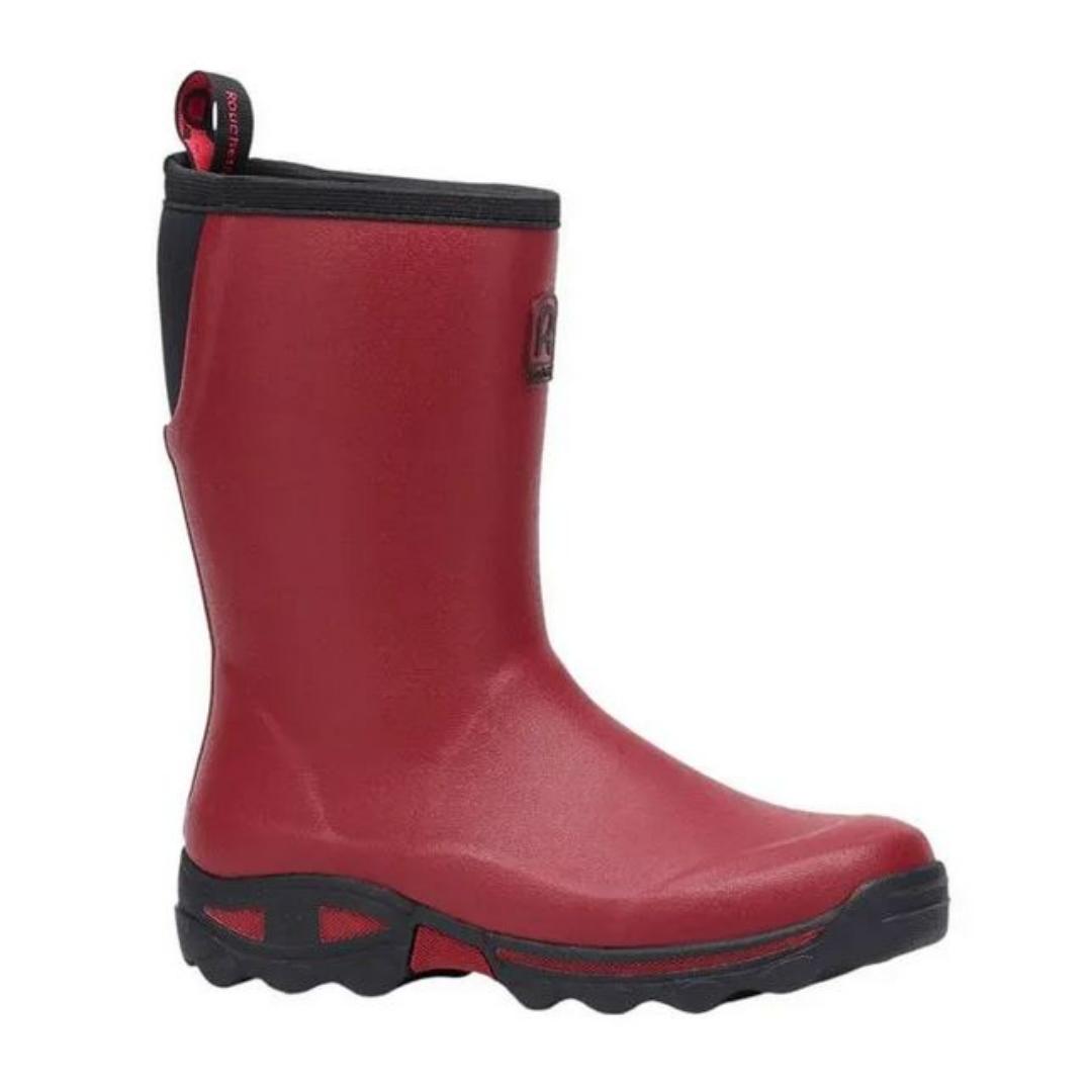 Bota Rouchette Clean Lady roja