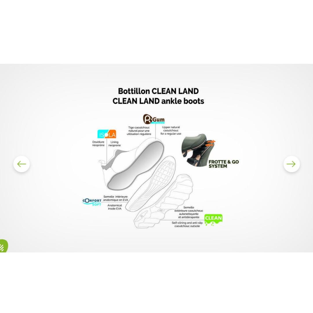 Botín Rouchette Clean Land caqui - Imagen 3