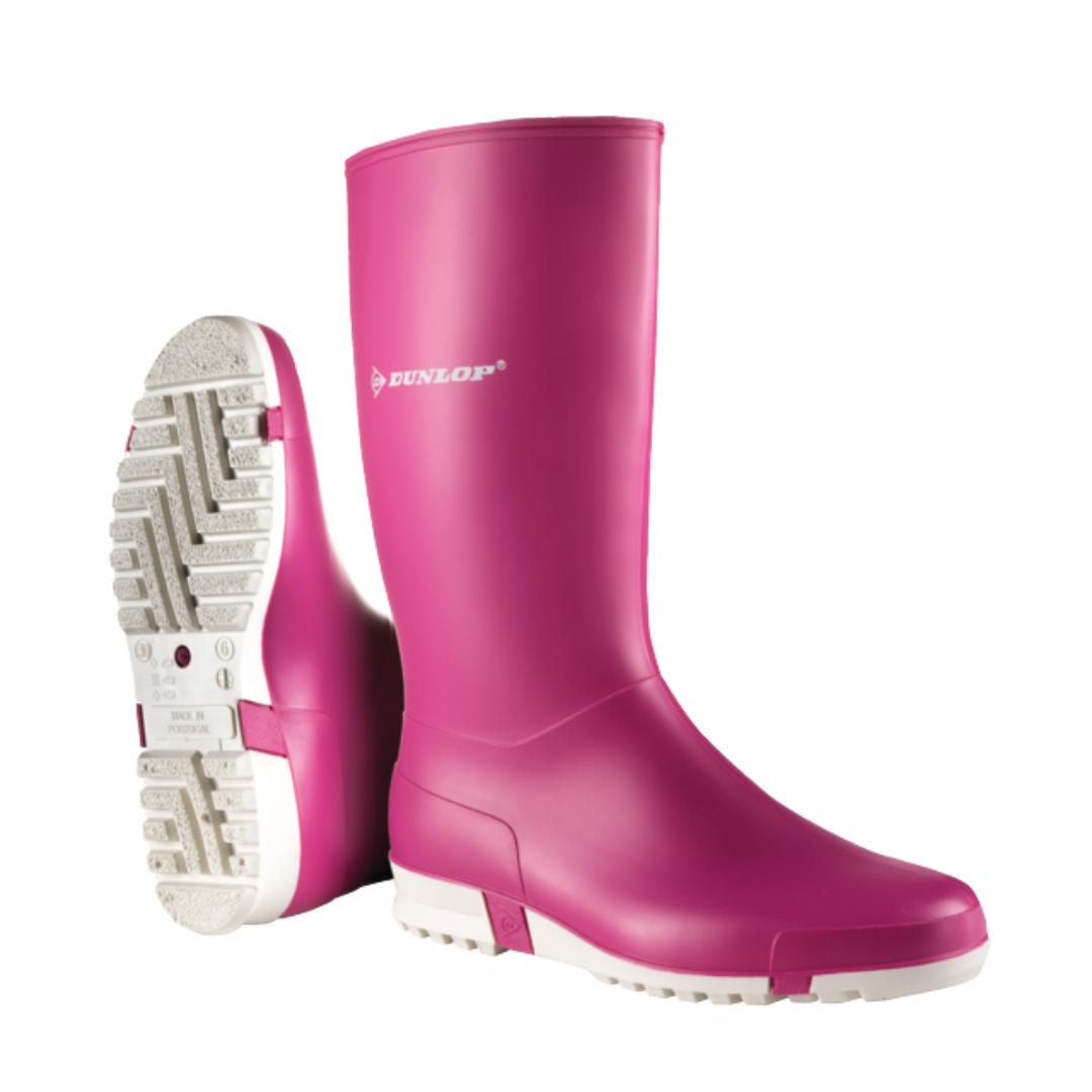 Bota Dunlop Sport rosa