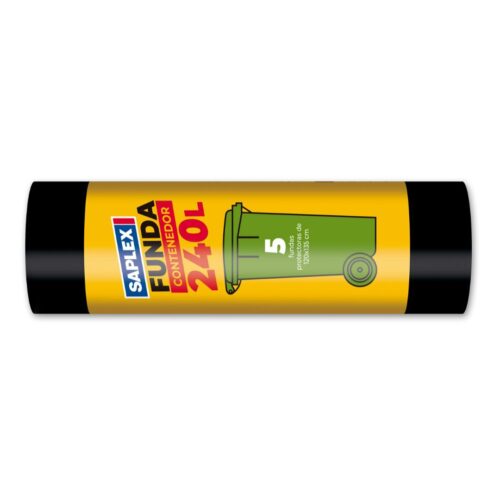 Sacos basura 240 l contenedor Saplex 5 ud