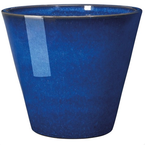 Maceta Kinfolk azul 15l 37cm