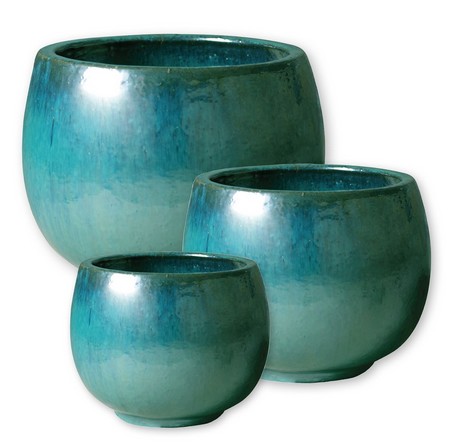 Maceta bol Danang celadon ø53 x 38 cm