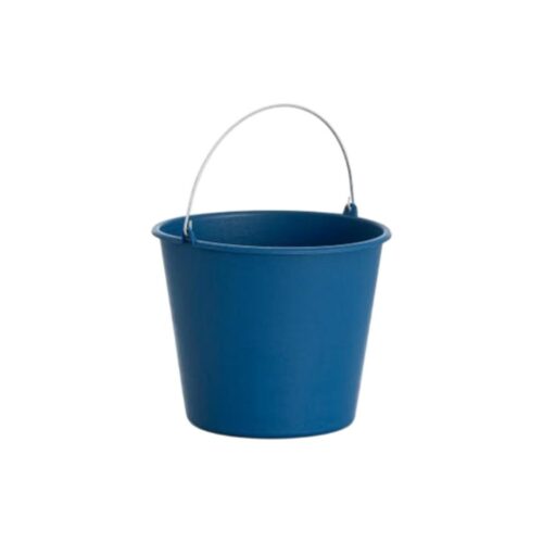 Cubo de plástico azul 10,5 l