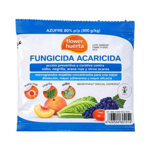 Azufre fungicida acaricida Flower 50 g