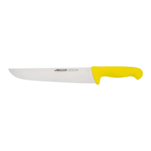 Cuchillo carnicero amarillo 250 mm Arcos 2918