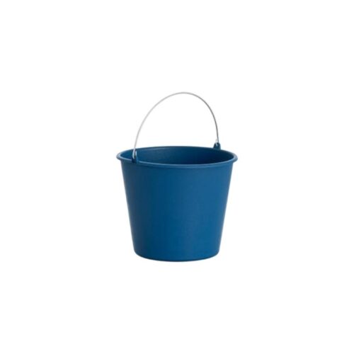 Cubo de plástico azul 5 l