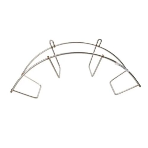 Soporte para manguera de acero inoxidable grande