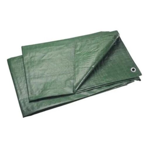 Toldo plástico verde 4x6 m