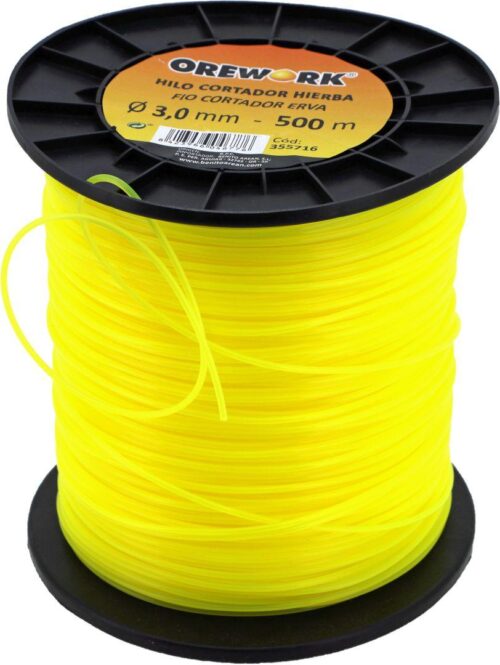Hilo desbrozadora redondo ø 3 mm x 50 m
