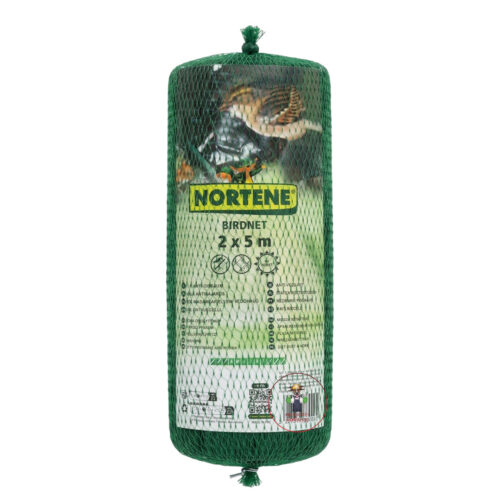 Malla antipájaros 2x5 m verde Nortene