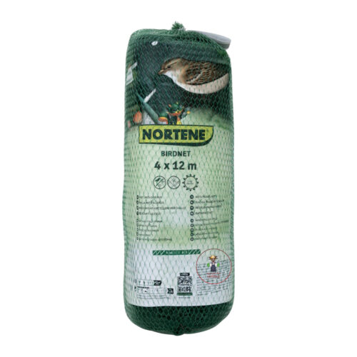 Malla antipájaros 4x12 m verde Nortene