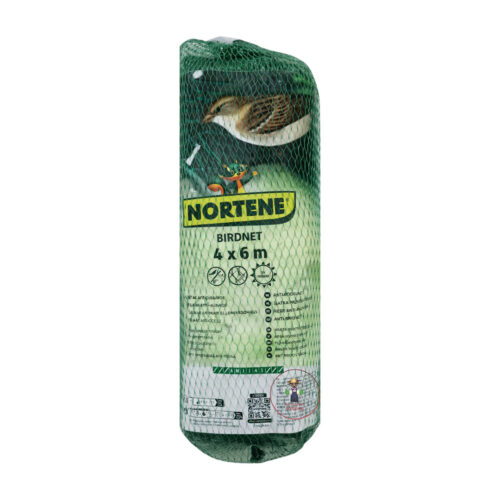 Malla antipájaros 4x6 m verde Nortene