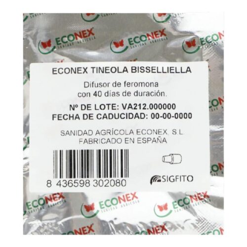 Difusor de Feromona Tineola Bisselliella 2 mg 40 días