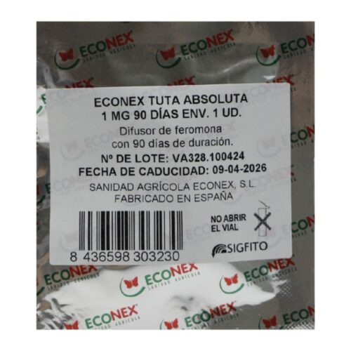 Difusor de Feromona Tuta Absoluta 1 mg 90 días