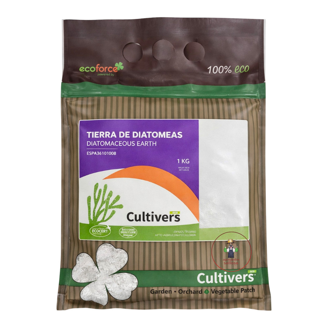 Tierra de Diatomeas micronizada ecológica 1 kg
