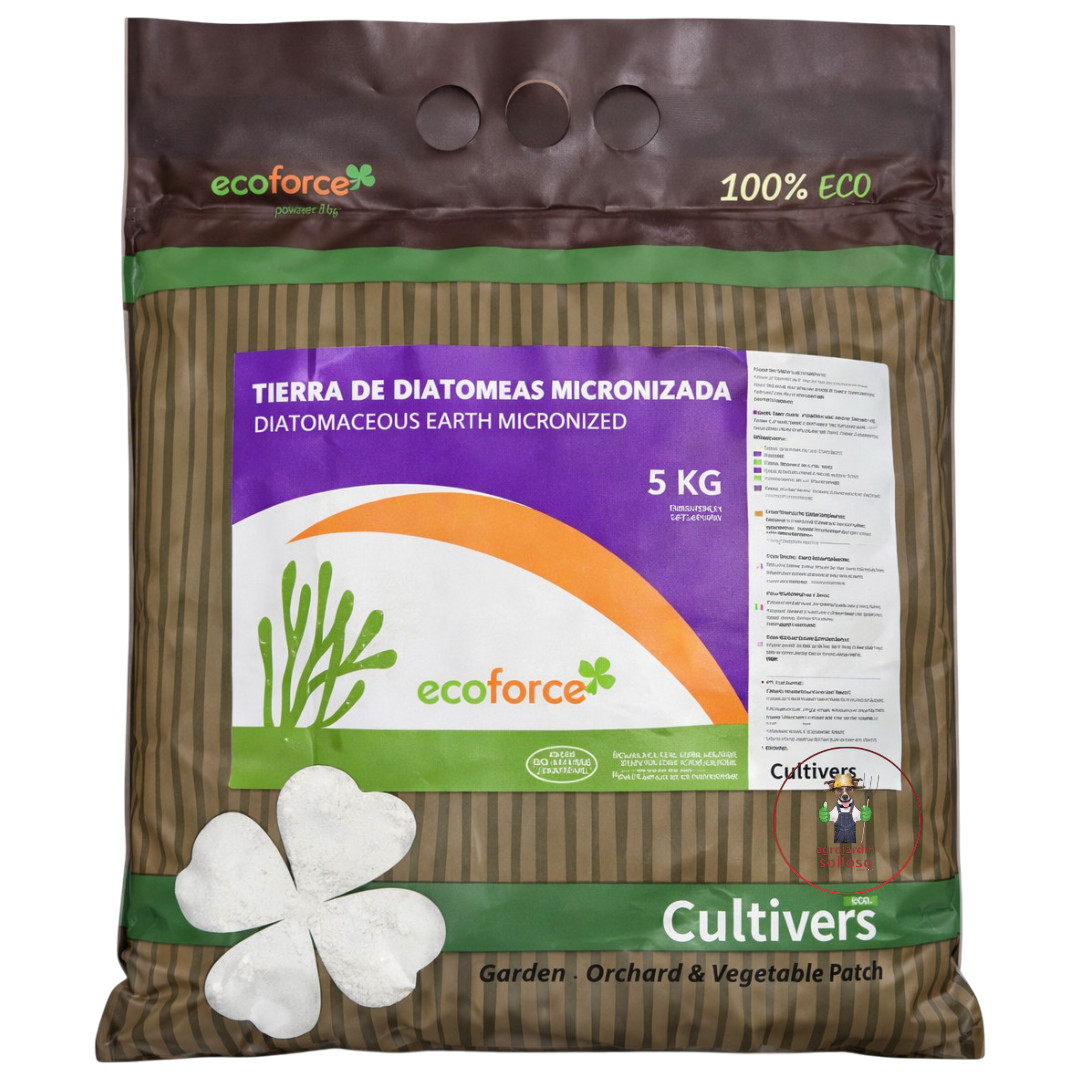 Tierra de Diatomeas micronizada ecológica 5 kg
