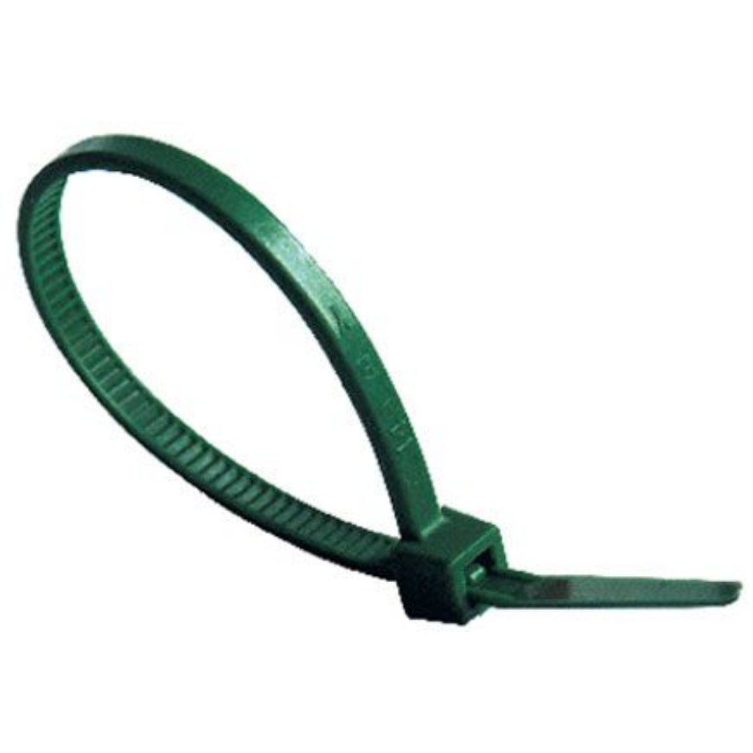Brida verde/negra 2,5 x 100 mm 100 ud - Imagen 3
